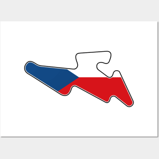 Brno Circuit [flag] Posters and Art